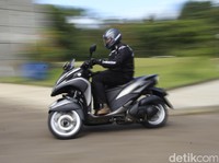 Yamaha Tricity, Asyik Diajak Meliuk-liuk di Jalanan