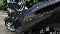 Bicara soal mesin penggerak, Yamaha seperti menjawab kekurangan Tricity pada generasi pertama yang hanya menawarkan mesin 125 cc. Oleh sebab itu pilihan mesin 150 cc diberikan Yamaha.