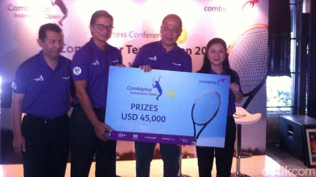 Combiphar Tennis Open Kembali Digelar, Jumlah Hadiah Bertambah