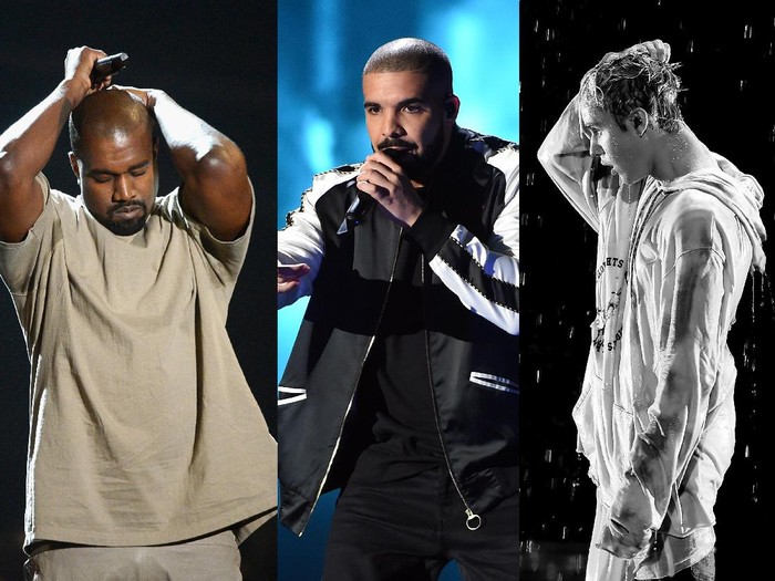 Boikot Grammy, Kanye West dan Justin Bieber Tanpa Piala Tahun Ini