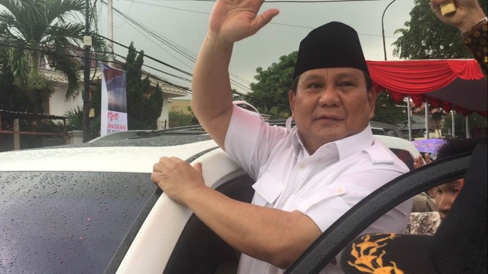 Di Pinang Ranti, Prabowo Minta Warga Kritis terhadap Pemimpin