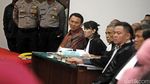 Ahok dan Ketum MUI di Ruang Sidang Dugaan Penistaan Agama
