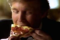 Storyboard Iklan Pizza yang Dibintangi Donald Trump Dijual Rp 200 Juta!
