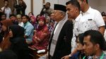 Ahok dan Ketum MUI di Ruang Sidang Dugaan Penistaan Agama