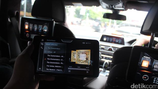 Tablet serba guna untuk mengatur aneka fungsi mobil