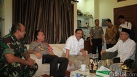 Dalam pertemuan itu tidak dibahas soal sidang kasus dugaan penistaan agama kemarin. Pool/Istimewa.