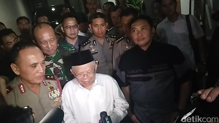 Temui Maruf Amin, Kapolda: Silaturahmi Saja