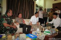 Ini Momen Pertemuan Luhut dan Kapolda Metro dengan Ma'ruf Amin
