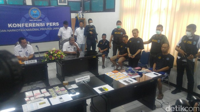 4 Pengedar Narkoba Ditangkap, Salah Satunya Napi Nusakambangan