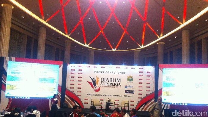 Ini Hasil Pengundian Djarum Superliga Badminton 2017