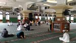 Massa FPI Mulai Berkumpul di Masjid Al-Azhar