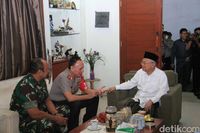 Ini Momen Pertemuan Luhut dan Kapolda Metro dengan Ma'ruf Amin