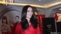 Pelantun lagu Bang Jono itu sudah ceria kembali. Pool/Hanif Hawari/detikFoto.