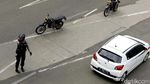 Massa FPI Bergerak ke Polda, Jalan Sudirman Macet