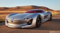 Dalam The 32nd Festival Automobile International yang dihelat di Paris, Prancis, Trezor disepakati sebagai mobil konsep paling indah oleh kalangan juri.Foto: Renault