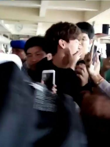 Syuting di Indonesia, Sungjae dan Peniel 'Digempur' Fans