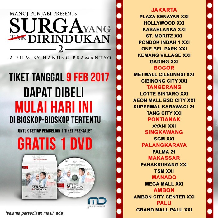 Presale Tiket Nonton SYTD 2 Dijual Mulai Hari Ini