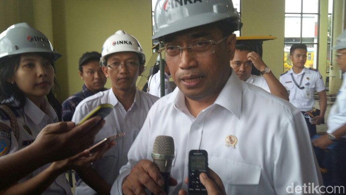 Menhub Budi Optimis Produk PT Inka Bisa Menang Bersaing di Dunia