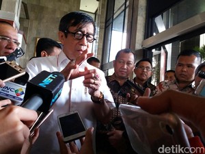 Kasus Korupsi e-KTP, Yasonna: Kita Tidak Cawe-cawe