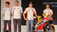 Honda secara resmi meluncurkan motor barunya itu di depan puluhan wartawan lokal dan luar negeri.