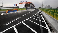 Saat ini progres pembangunan jalur TransJakarta koridor 13 sudah 99,5%.