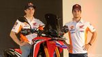 Gagahnya Marc Marquez di Atas Africa Twin