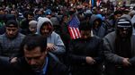 Demo Trump, Warga Yaman di New York Salat Berjamaah
