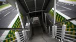 Di Halte ini Lift TransJ dan MRT Terintegrasi