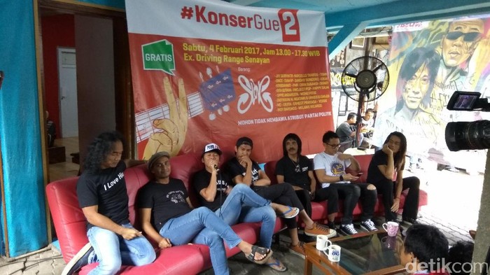 Dukung Ahok, Slank hingga Project Pop akan Gelar Konser Besok