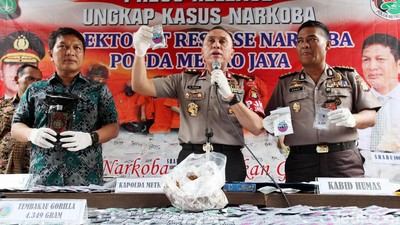 Polisi Ungkap Narkoba Jenis Tembakau Gorilla