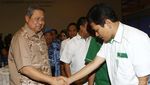 SBY Datangi Posko Pemenangan AHY