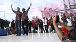 Senyum Semringah Ahok dan Djarot di #KonserGue2