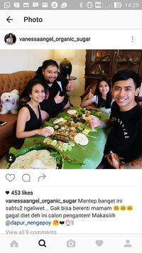 Jelang Menikah, Vannesa Angel dan Didi Mahardika Makan Bareng