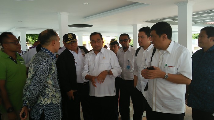 Menhub Tinjau Lokasi Peringatan Hari Pers Nasional