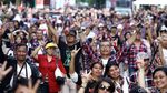 Begini Kemeriahan Pendukung Ahok-Djarot di #KonserGue2