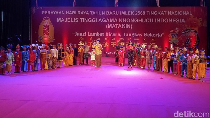 Hadiri Imlek Nasional, Agus: Kemajemukan Jadi Kekuatan untuk Maju