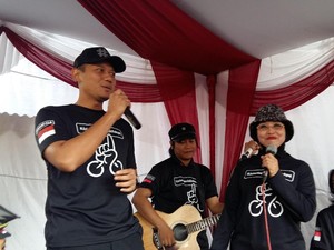 Agus Yudhoyono Janji Bikinkan Jalur Sepeda yang Aman dan Nyaman