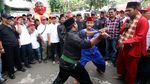 Cawagub Djarot Pantau Apel Siaga Relawan Kerja