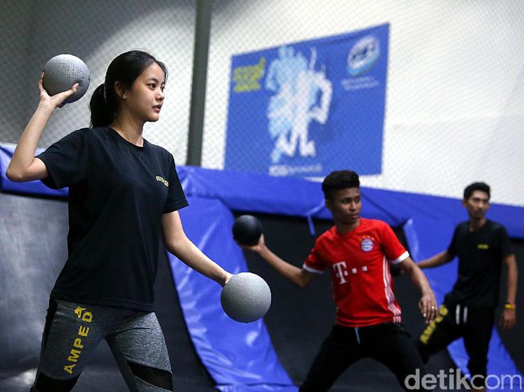 Intip Latihan Olahraga Dodgeball