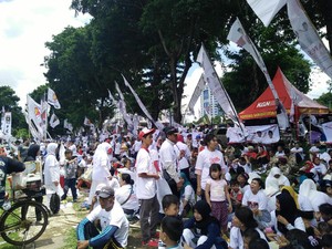 Prabowo Dijadwalkan Hadiri Kampanye Akbar Terakhir Anies-Sandi