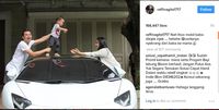 Duh, Lamborghini Raffi Ahmad Diinjak-injak Rafathar