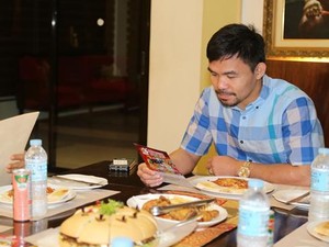 Ketika Konjen RI di Davao City, Filipina, Kunjungi Pacquiao