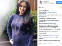 Selamat! Atiqah Hasiholan Hamil Anak Pertama