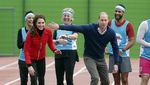 Serunya Adu Lari antara Pangeran Harry, Wiliam serta Kate Middleton