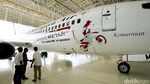 Indo MXGP di Badan Pesawat Sriwijaya Air