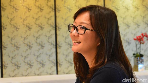 Inflight Sevice Manager Silk Air Nicole Lew YunNing (Foto: Dana Aditiasari/detikFinance)