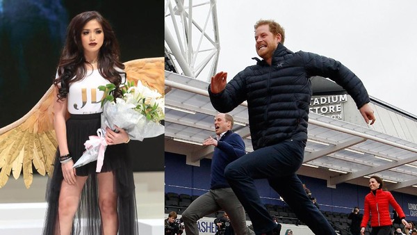 Seksinya Jessica Iskandar, Pangeran Harry hingga Kate Middleton Adu Lari