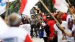 Massa Pro dan Kontra Ahok Ramaikan Sidang Ke-9