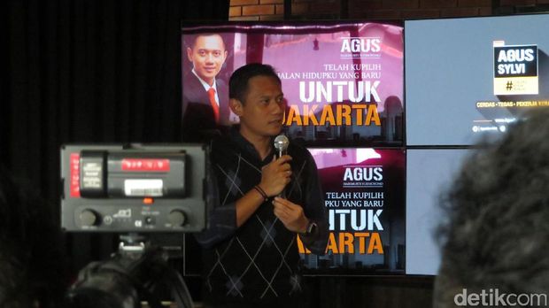 Agus Yudhoyono luncurkan buku 'Telah Kupilih Jalan Hidupku Yang Baru Untuk Jakarta' / 