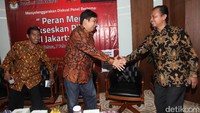 Diskusi tersebut mengambil tema Peran Media Sukseskan Pilkada DKI Jakarta 2017.